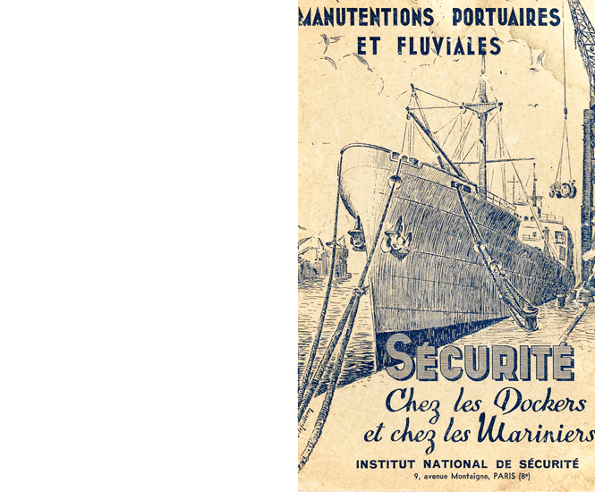 Livret Manutentions portuaires et fluviales - Sécurité chez les dockers et chez les mariniers