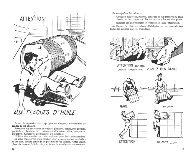 Livret Manutentions portuaires et fluviales - Sécurité chez les dockers et chez les mariniers