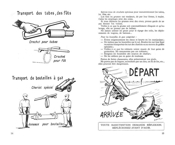 Livret Manutentions portuaires et fluviales - Sécurité chez les dockers et chez les mariniers