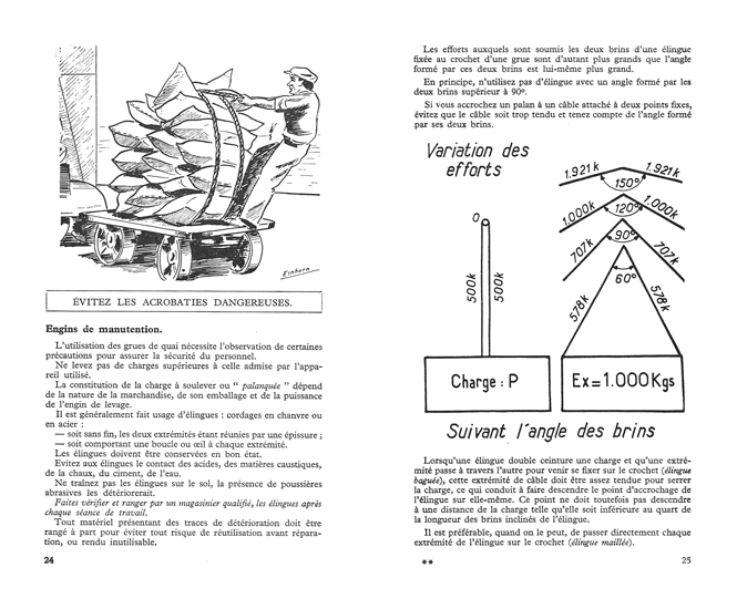 Livret Manutentions portuaires et fluviales - Sécurité chez les dockers et chez les mariniers