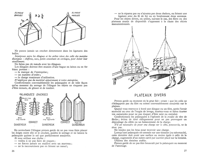 Livret Manutentions portuaires et fluviales - Sécurité chez les dockers et chez les mariniers