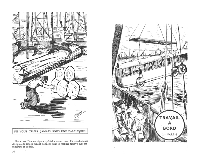 Livret Manutentions portuaires et fluviales - Sécurité chez les dockers et chez les mariniers