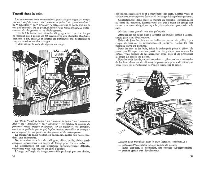 Livret Manutentions portuaires et fluviales - Sécurité chez les dockers et chez les mariniers
