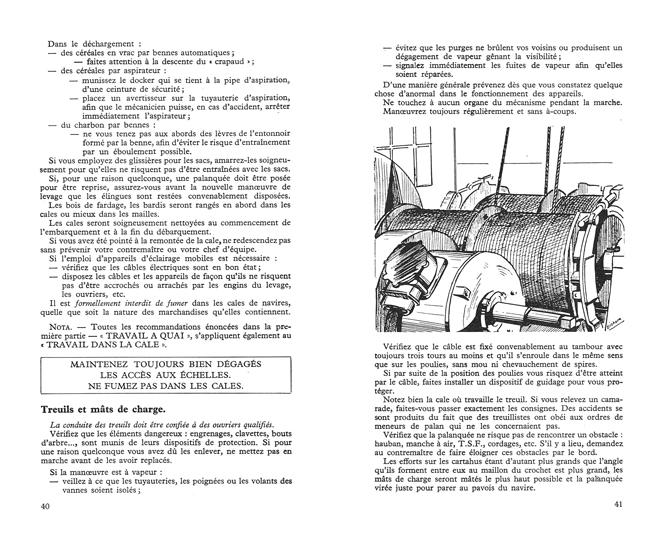 Livret Manutentions portuaires et fluviales - Sécurité chez les dockers et chez les mariniers