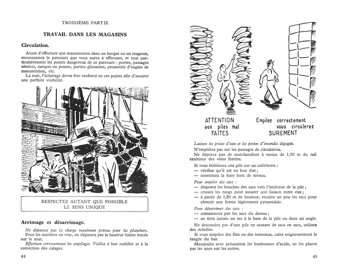 Livret Manutentions portuaires et fluviales - Sécurité chez les dockers et chez les mariniers
