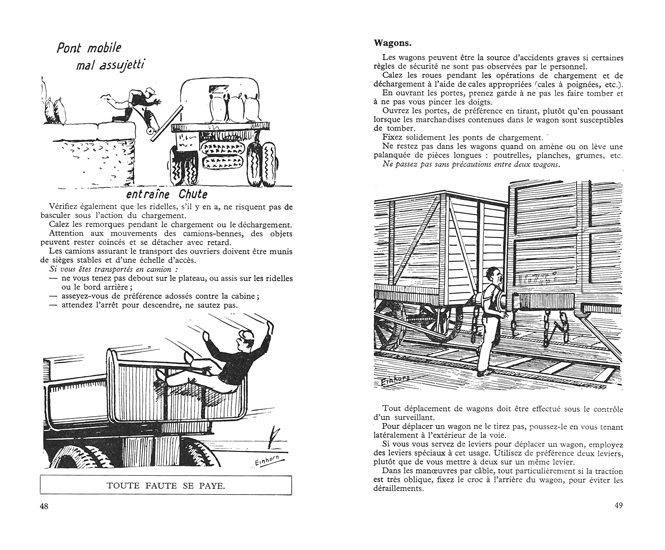 Livret Manutentions portuaires et fluviales - Sécurité chez les dockers et chez les mariniers