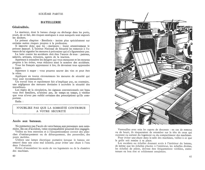 Livret Manutentions portuaires et fluviales - Sécurité chez les dockers et chez les mariniers