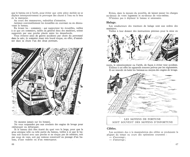 Livret Manutentions portuaires et fluviales - Sécurité chez les dockers et chez les mariniers